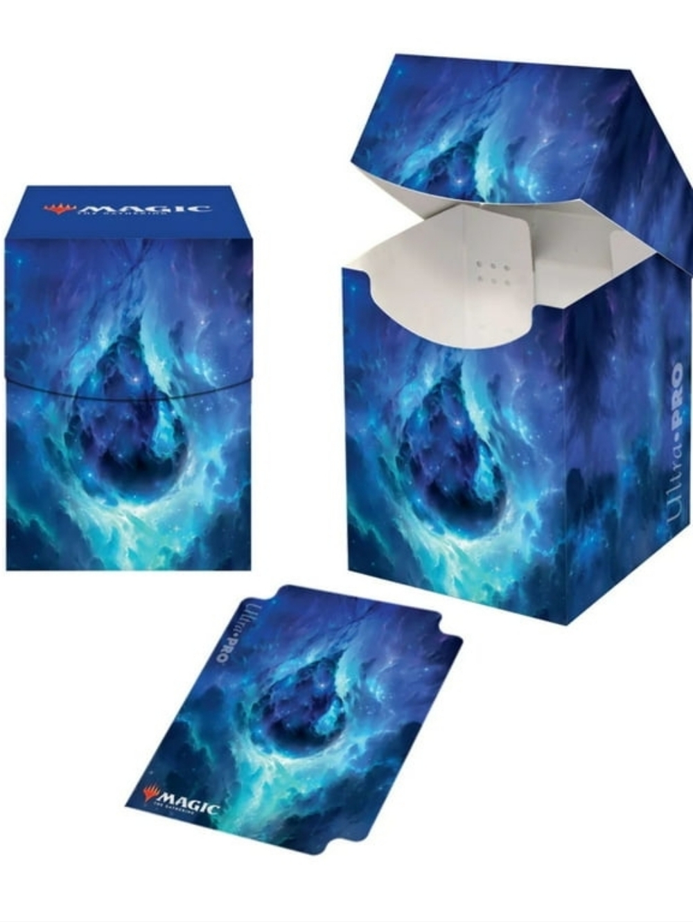 100+ Deck Box - Celestial Lands (Island)